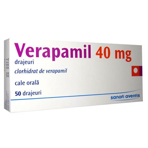 verapamil cream dosage